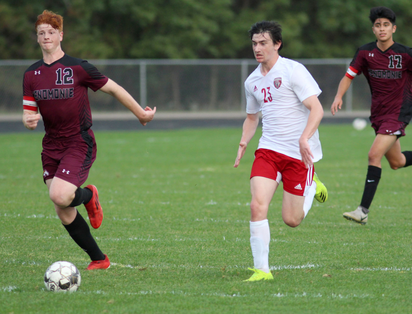 Chi-Hi boys soccer at Menomonie 10-7-21